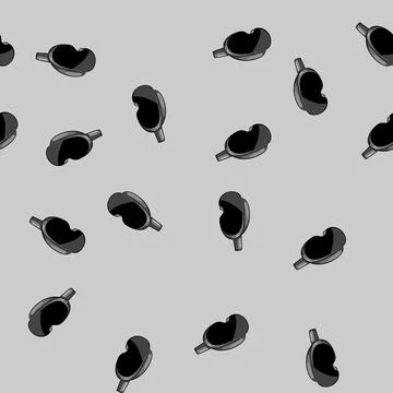 Seamless pattern game vr glasses cartoon vector 스톡 일러스트