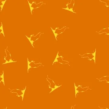 Seamless pattern garage dripping oil stain cartoon vector Stock Illustration
