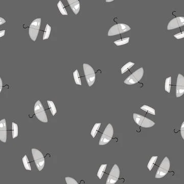 Seamless pattern garden feeder bird cartoon vector Illustrazione stock