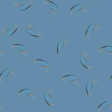 Seamless pattern garden hammock relax color icon vector 库存插图