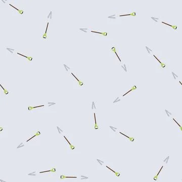 Seamless pattern garden tree planting shovel cartoon vector Illustrazione stock