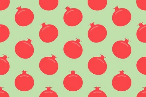 Seamless pattern with Garnet Stock Illustration