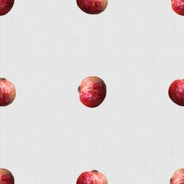 Seamless pattern a garnets Stock Illustration