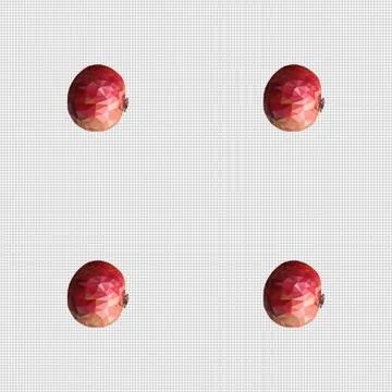 Seamless pattern a garnets Stock Illustration