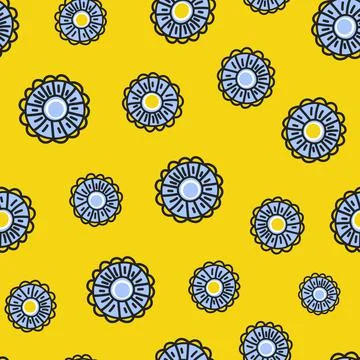 Seamless pattern with geometric aboriginal ornament. Ethnic tribal rounded color Stock Illustration