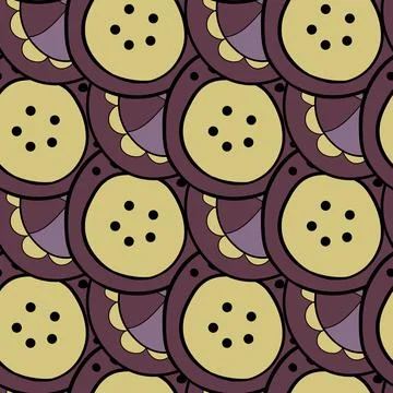 Seamless pattern with geometric aboriginal ornament. Ethnic tribal rounded color Illustrazione stock