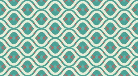 Seamless pattern geometric. Delicate beautiful ornament. Geometric fashion fa Stock Illustration