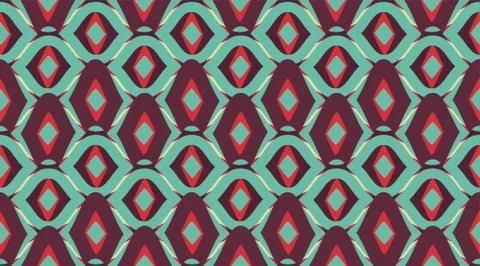 Seamless pattern geometric. Delicate beautiful ornament. Geometric fashion fa Stock Illustration