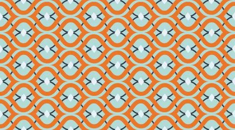 Seamless pattern geometric. Delicate beautiful ornament. Geometric fashion fa Stock Illustration