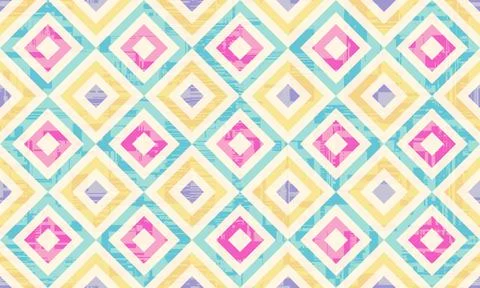 Seamless pattern geometric. Delicate colors beautiful ornament. Geometric Stock Illustration