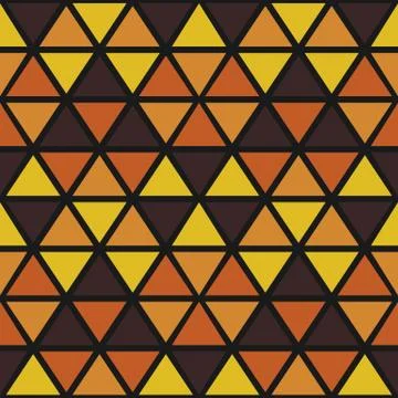 Seamless pattern with geometric designs Stockillustratie