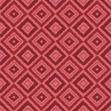 Seamless pattern with geometric elements in tribal style. Prehistoric drawing Stock Illustration