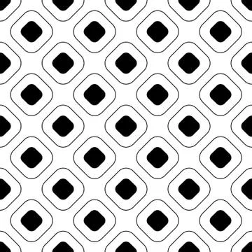 Seamless pattern with geometric forms Stock Illustration