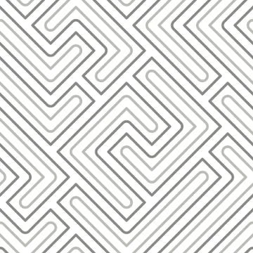 Seamless pattern with geometric lines Stock Illustration