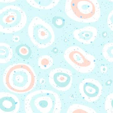 Seamless pattern geometric modern with light blue and pink vector seamless la Stock Illustration