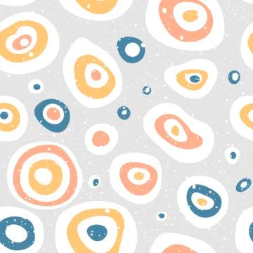 Seamless pattern geometric modern with light pastel vector seamless layout wi Illustrazione stock