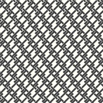 Seamless pattern geometric monochrome background 스톡 일러스트