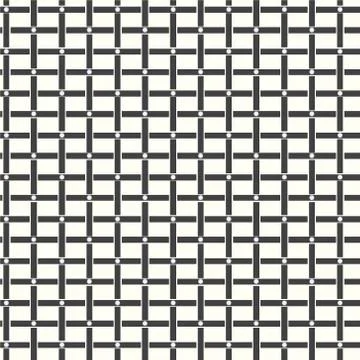 Seamless pattern geometric monochrome background Stock Illustration