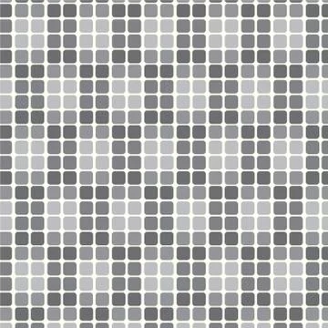 Seamless pattern geometric monochrome vector background Stock Illustration