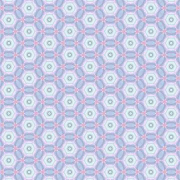 Seamless pattern with geometric ornaments. Floor tiles, porcelain ceramic til Stock Illustration