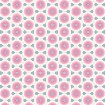 Seamless pattern with geometric ornaments. Floor tiles, porcelain ceramic til 스톡 일러스트