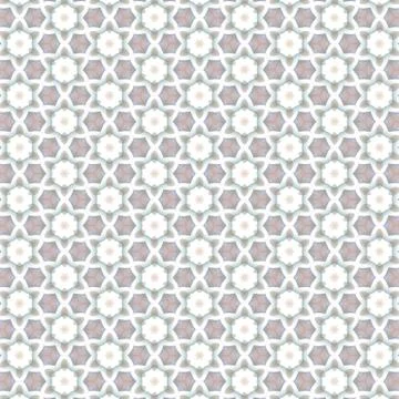 Seamless pattern with geometric ornaments. Floor tiles, porcelain ceramic til Stock Illustration