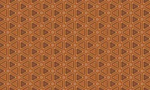 Seamless pattern with geometric pattern Illustrazione stock