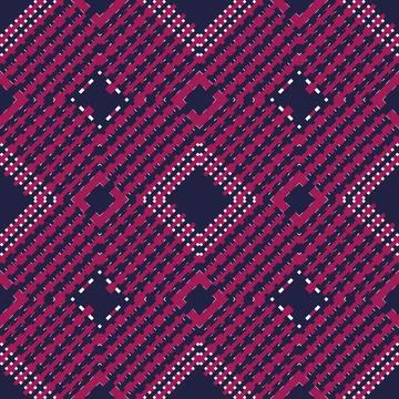 Seamless pattern geometric pattern with stripes background seamless texture p Stock Photos