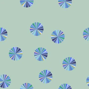 Seamless pattern Geometric radial burst pattern creating a vibrant spectrum o Illustrazione stock