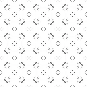 Seamless pattern geometric shape design of abstract texture background in b.. Illustrazione stock