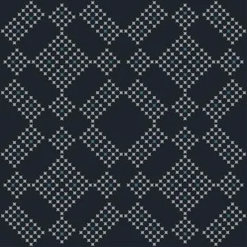 A seamless pattern of geometric shapes. Abstract square background. 스톡 일러스트