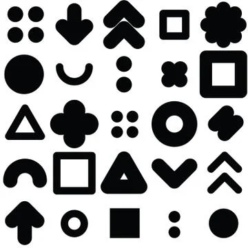 Seamless pattern geometric shapes イラスト素材