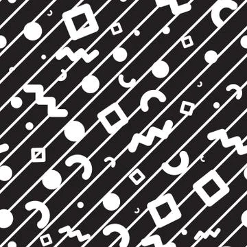 Seamless pattern geometric shapes イラスト素材
