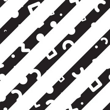 Seamless pattern geometric shapes イラスト素材