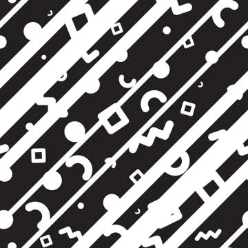 Seamless pattern geometric shapes 스톡 일러스트