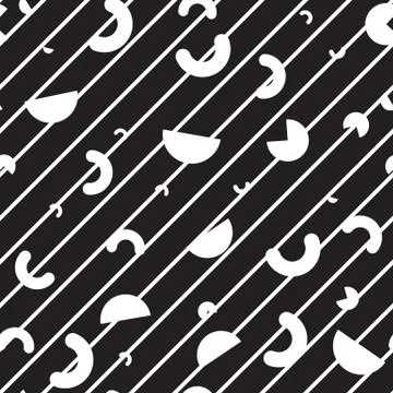 Seamless pattern geometric shapes イラスト素材