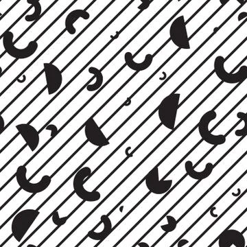 Seamless pattern geometric shapes イラスト素材