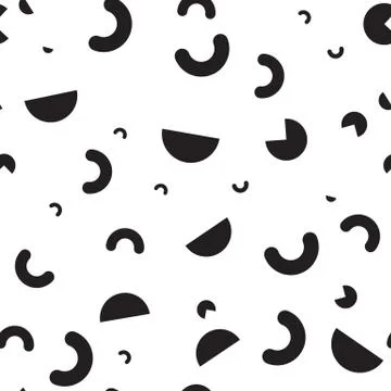 Seamless pattern geometric shapes Stock Illustration