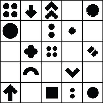 Seamless pattern geometric shapes Illustrazione stock