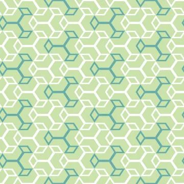 Seamless pattern of geometric shapes Stock Illustration