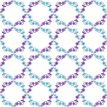 Seamless pattern with geometric shapes, vector illustration Stock Illustration