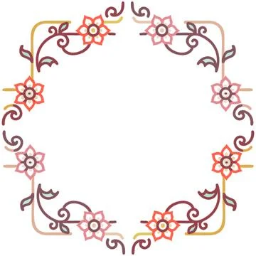 Seamless pattern with geometric shapes, vector illustration Stock Illustration