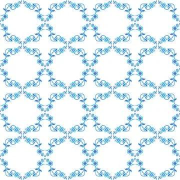 Seamless pattern with geometric shapes, vector illustration Stock Illustration