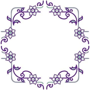 Seamless pattern with geometric shapes, vector illustration Stock Illustration