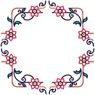 Seamless pattern with geometric shapes, vector illustration Stock Illustration