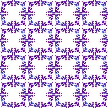 Seamless pattern with geometric shapes, vector illustration Stock Illustration