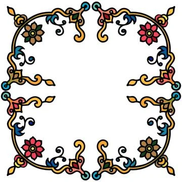 Seamless pattern with geometric shapes, vector illustration Stock Illustration