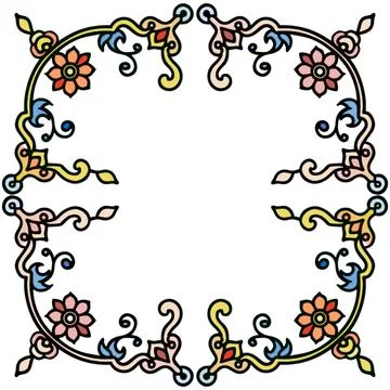 Seamless pattern with geometric shapes, vector illustration Stock Illustration