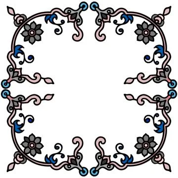 Seamless pattern with geometric shapes, vector illustration Stock Illustration