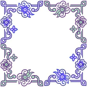 Seamless pattern with geometric shapes, vector illustration Stock Illustration